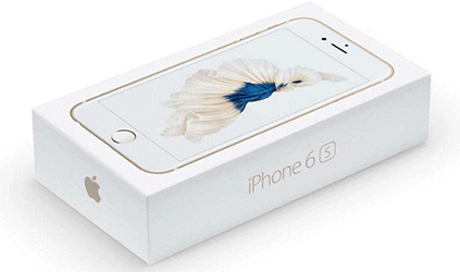 Coffret complet iPhone 6s reconditionne à neuf