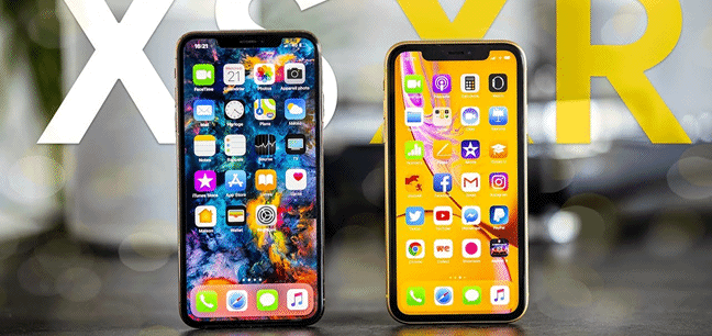 Apple iPhone XR versus iPhone XS