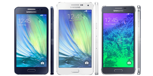 Gamme Samsung Galaxy A